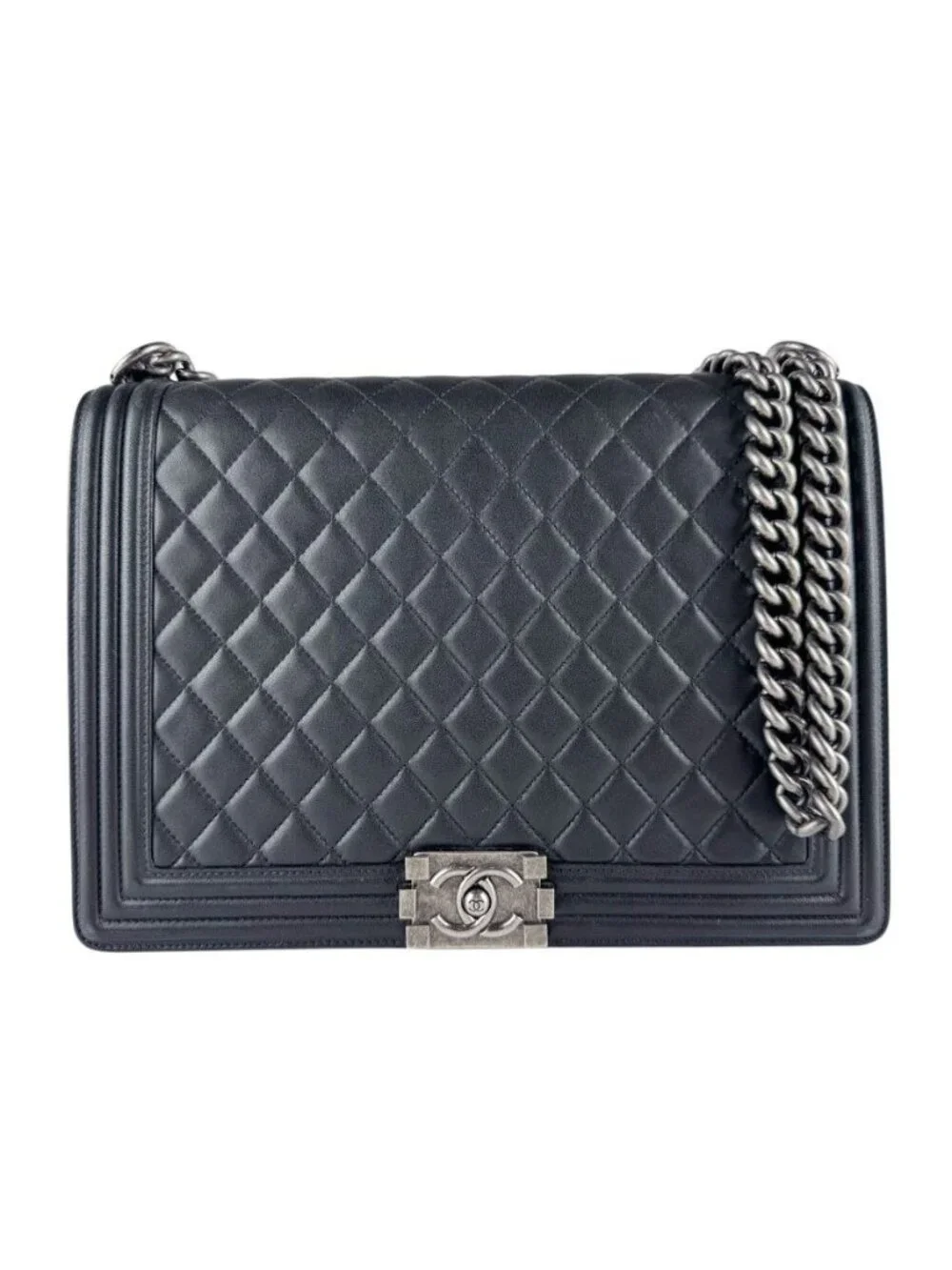 Chanel Shoulder Bag Boy Large